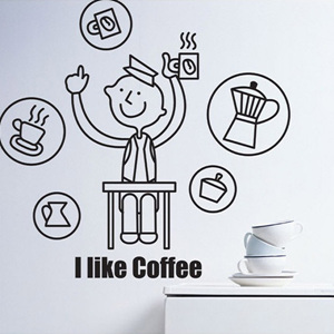 그래픽스티커 (GSI-014) I like coffee