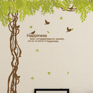 그래픽스티커 (GSN-075) 행복한 등나무숲
